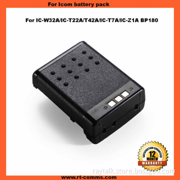 Two Way Radio Icom Battery Original Bp180 Battery Pack for Icom IC-W32A IC-T22A T42A T7a Z1a